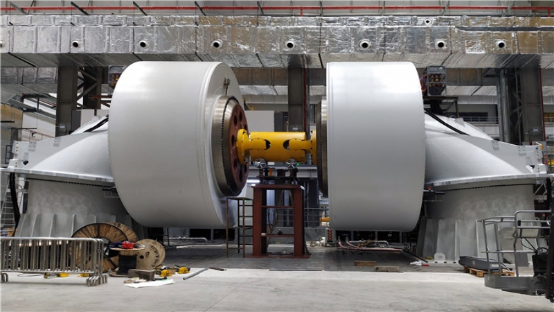 上海電氣風(fēng)電集團(tuán)大兆瓦低速永磁同步電機(jī)對(duì)拖試驗(yàn)平臺(tái)投入運(yùn)行