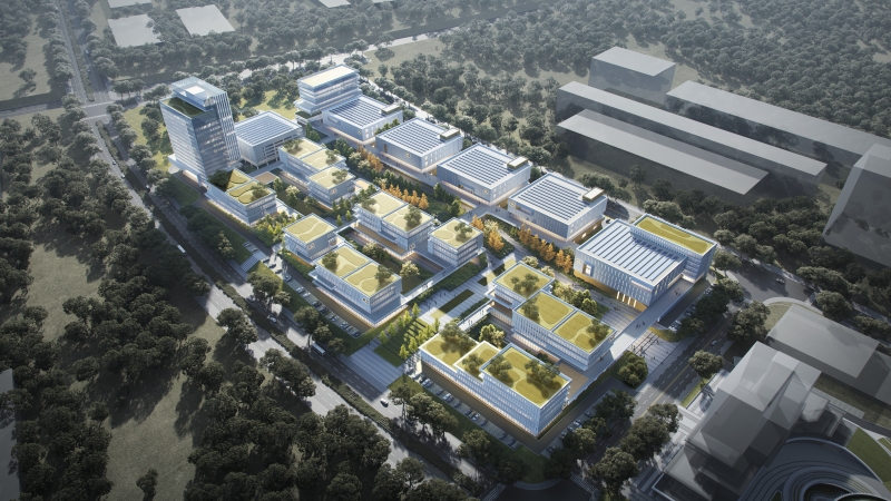 “科技魔方，智慧工坊”—湘江智能網(wǎng)聯(lián)交通產(chǎn)業(yè)園項目設計