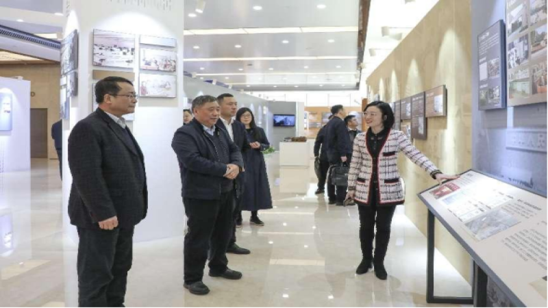 中國化學(xué)工程第四建設(shè)有限公司黨委書記、董事長胡流芳一行到訪中機(jī)國際