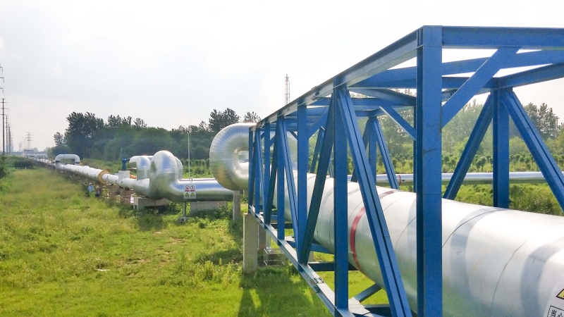 揚(yáng)州市華電至實(shí)友化工、大連化工蒸汽管道工程