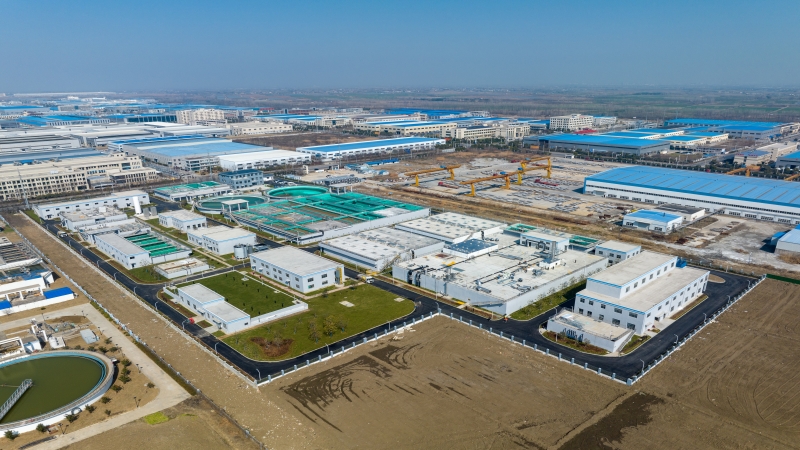 來(lái)安頂汊省際毗鄰產(chǎn)業(yè)園污水處理廠順利完成竣工驗(yàn)收