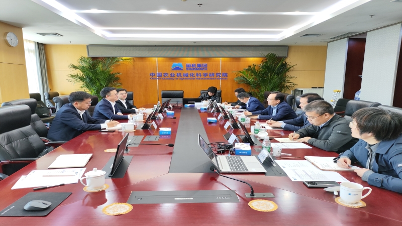 陳蕃率隊(duì)回訪中國農(nóng)機(jī)院、機(jī)械規(guī)劃院
