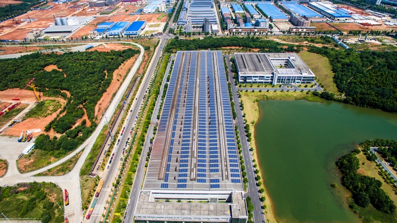 三一集團寧鄉(xiāng)產業(yè)園區(qū)分布式光伏并網發(fā)電示范性建設項目