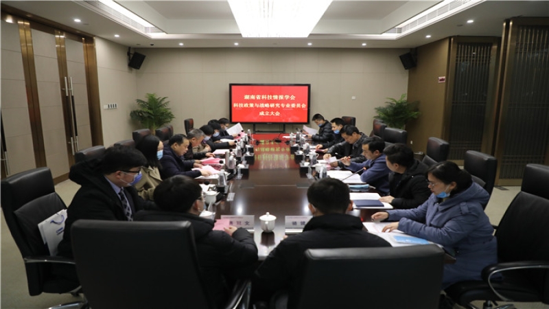 湖南省科技政策與戰(zhàn)略研究專業(yè)委員會成立大會在中機(jī)國際隆重召開